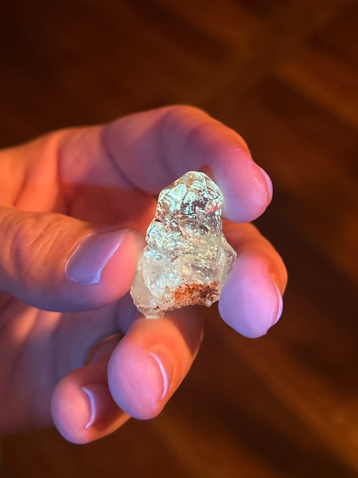 Petroleum “Firefly” Quartz