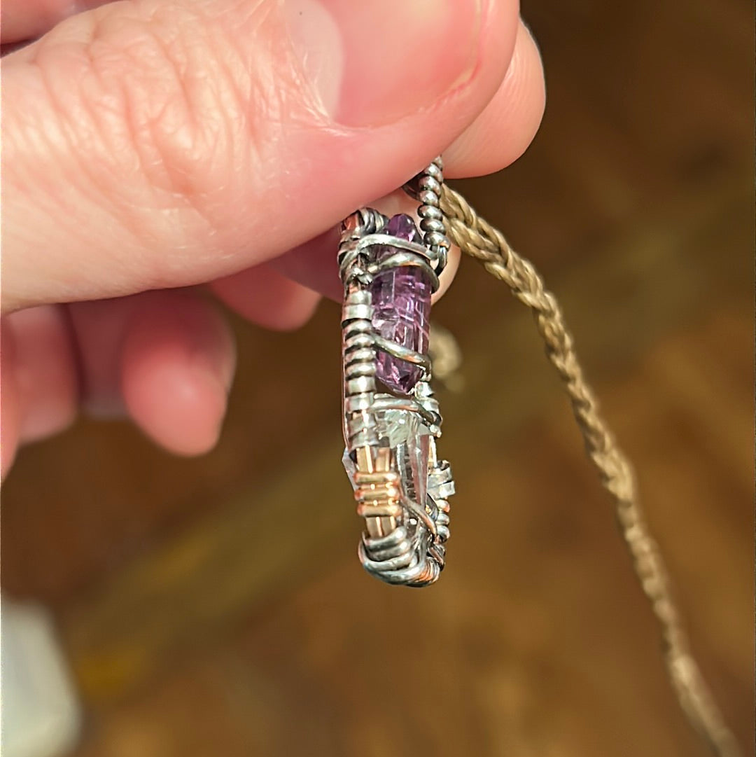 “Introspection” Wire Wrapped Necklace