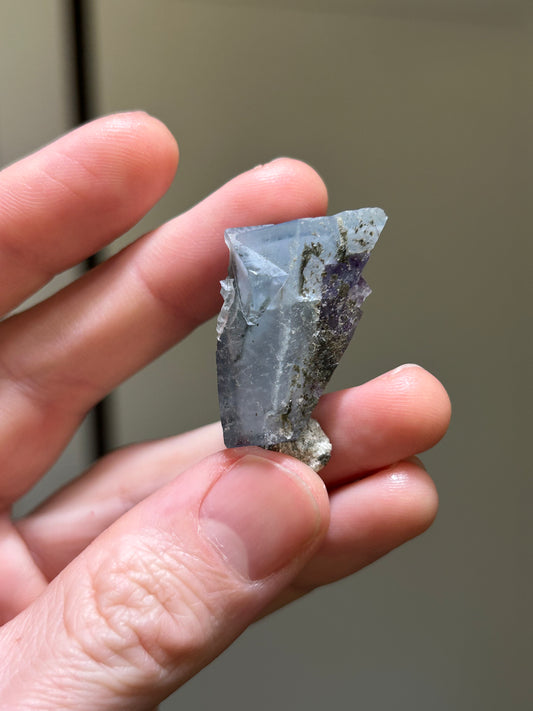 “Porcelain” Fluorite w/Pyrite