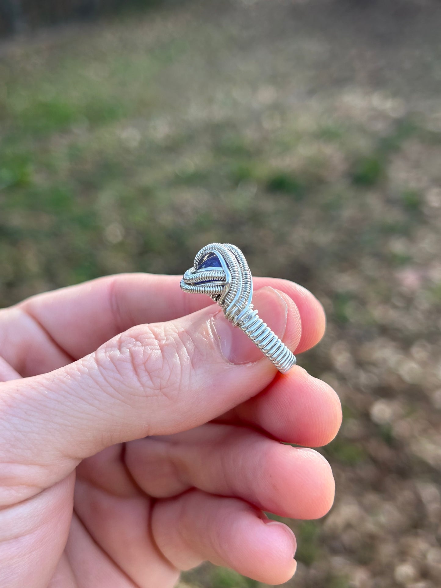 Tanzanite Sterling Silver Ring