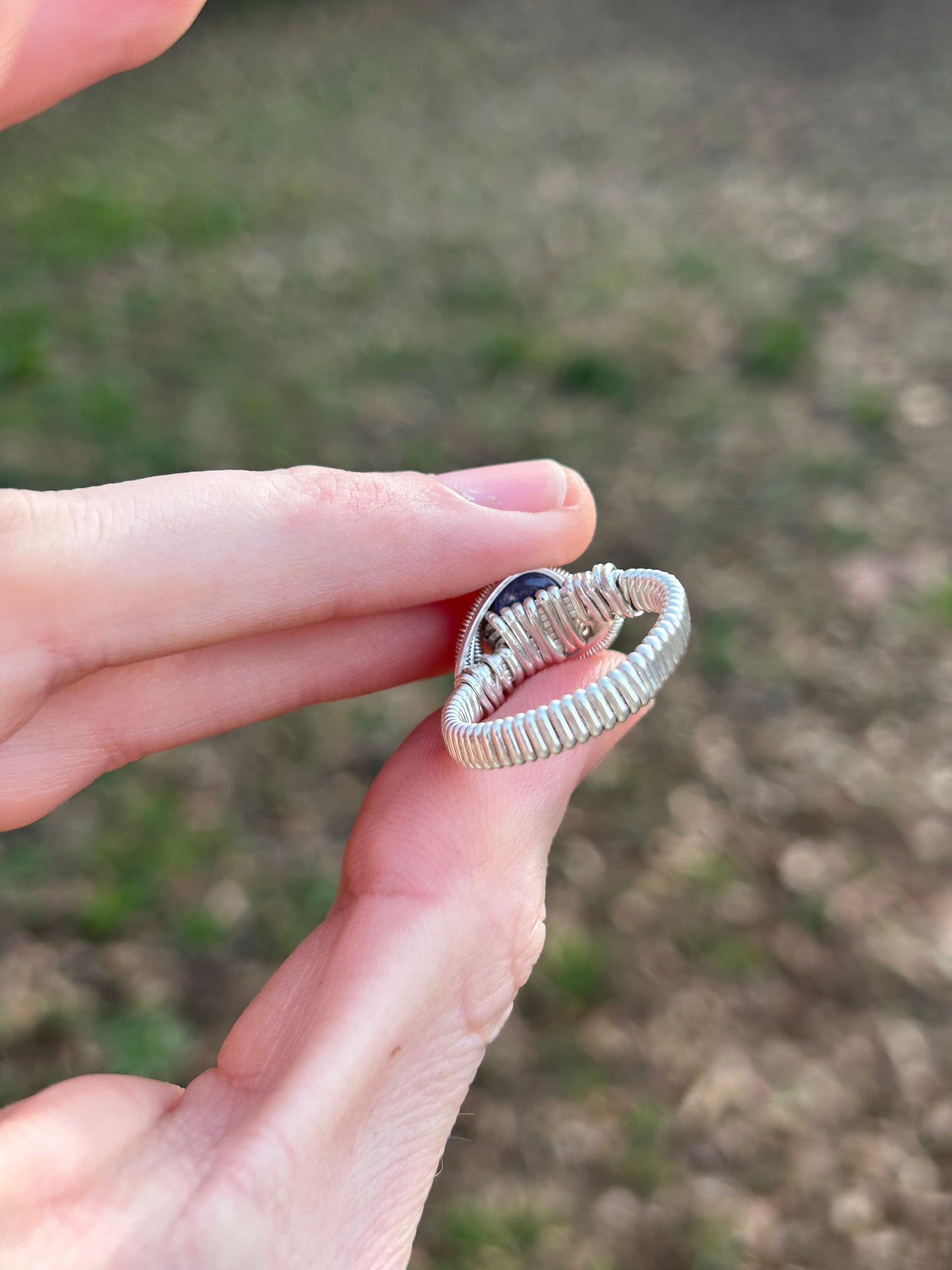 Tanzanite Sterling Silver Ring