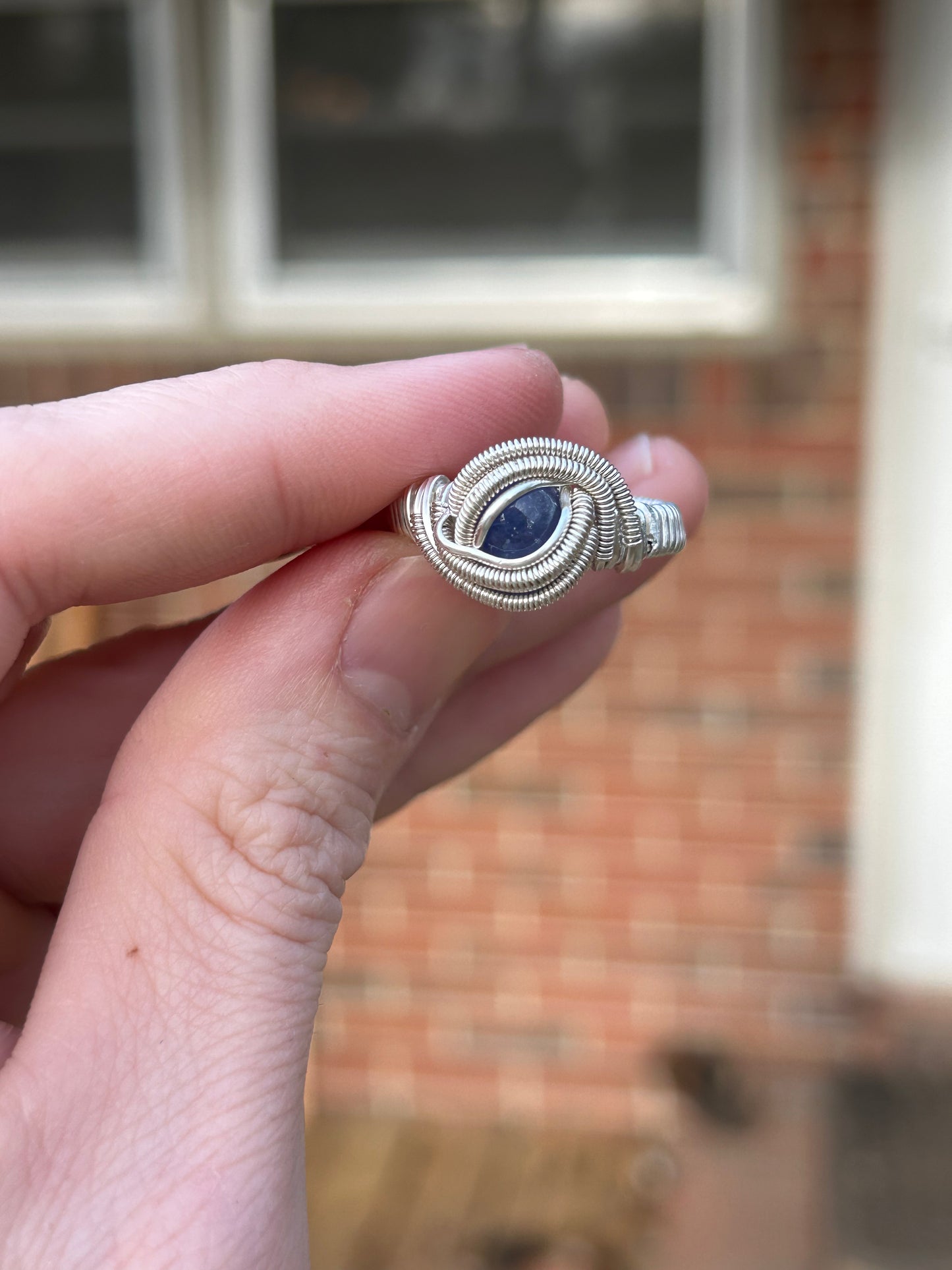Tanzanite Sterling Silver Ring