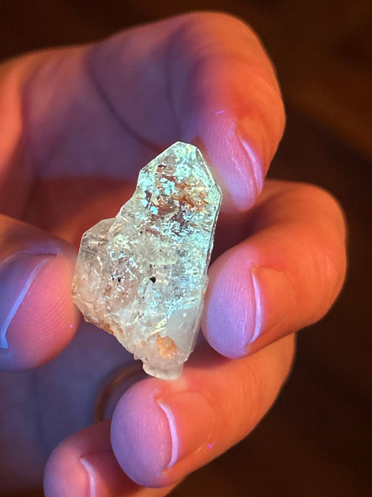 Petroleum “Firefly” Quartz