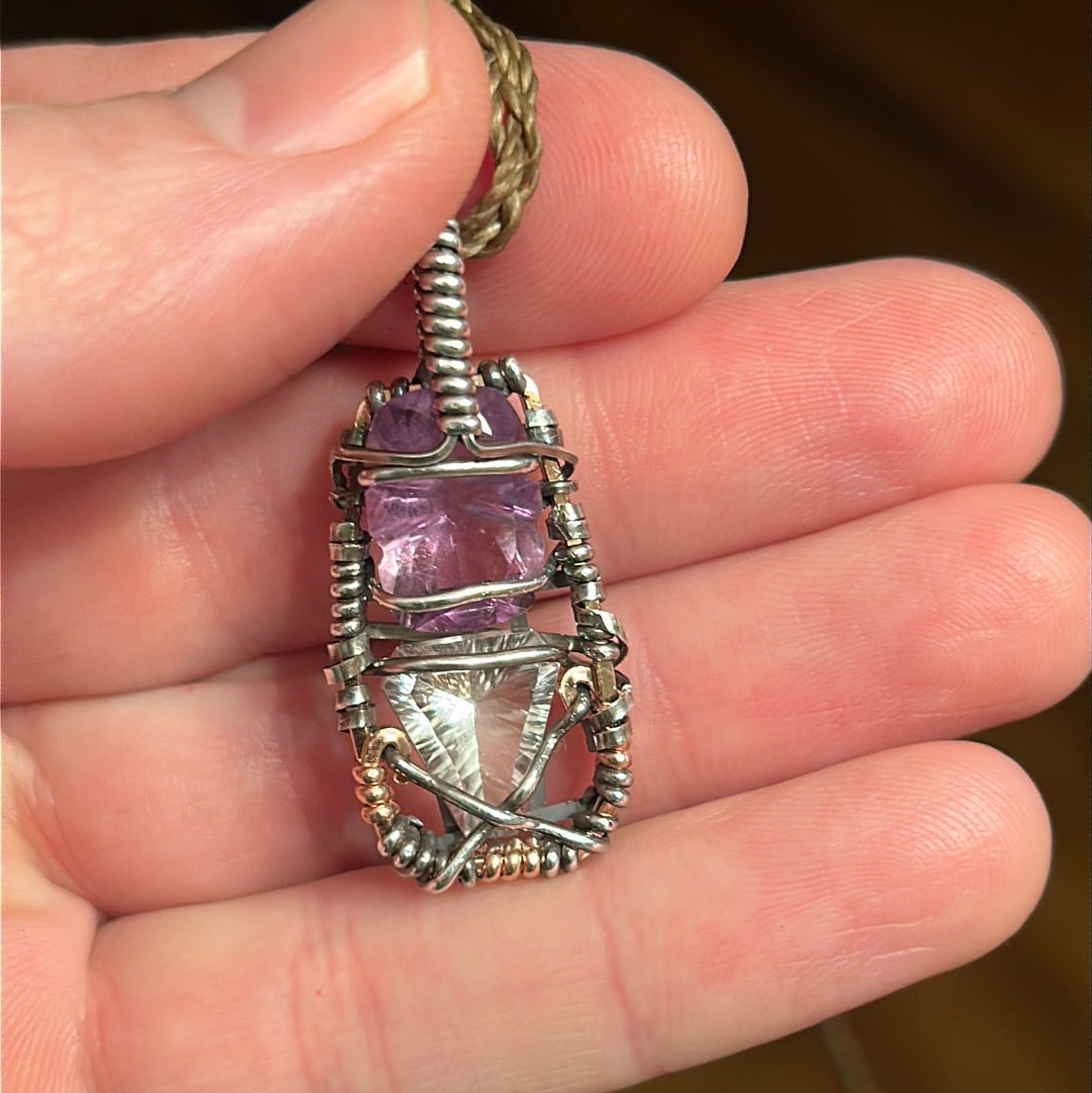 “Introspection” Wire Wrapped Necklace