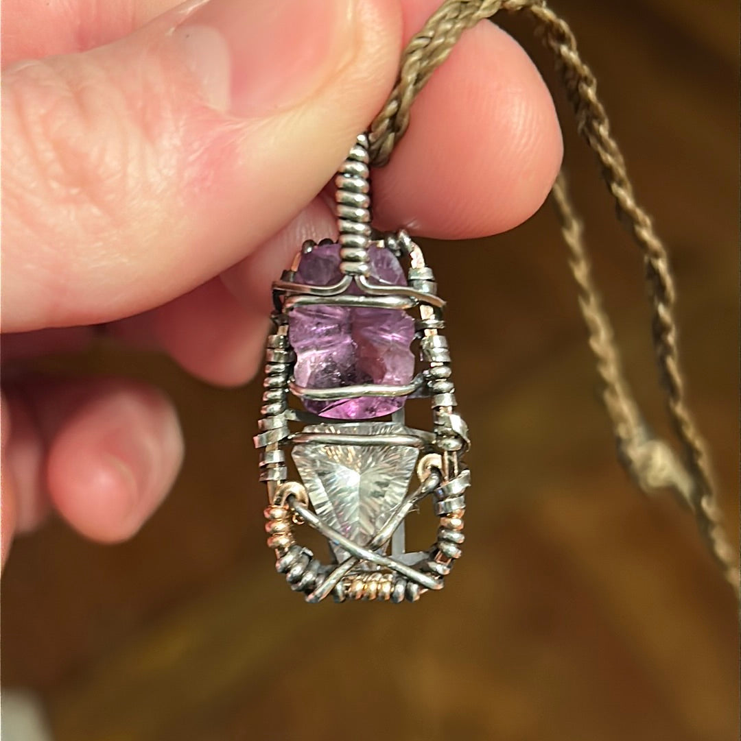 “Introspection” Wire Wrapped Necklace