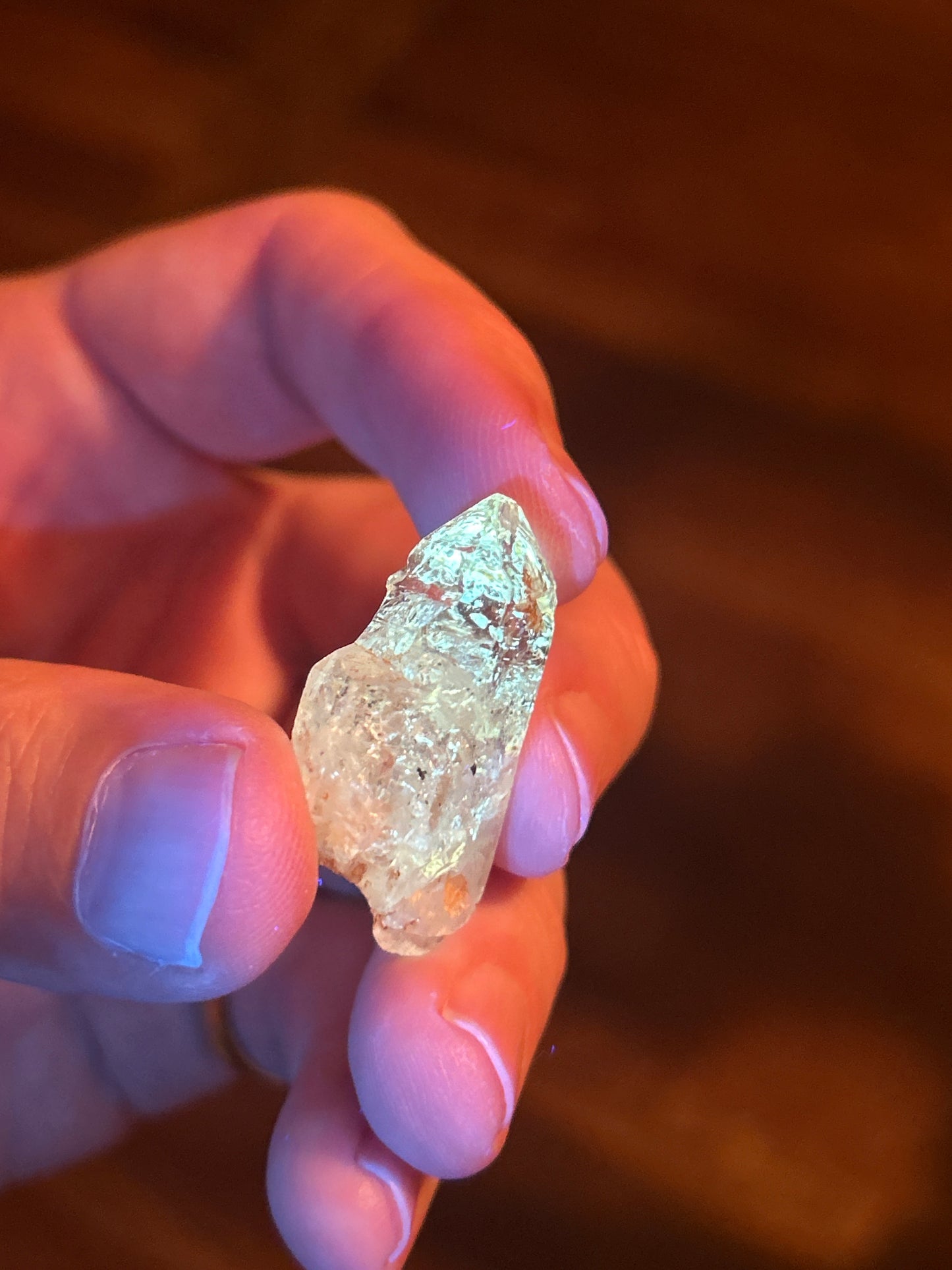 Petroleum “Firefly” Quartz