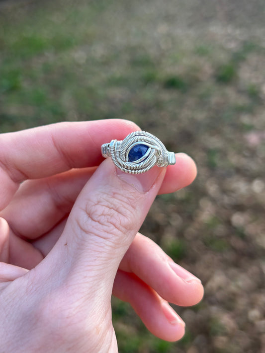 Tanzanite Sterling Silver Ring